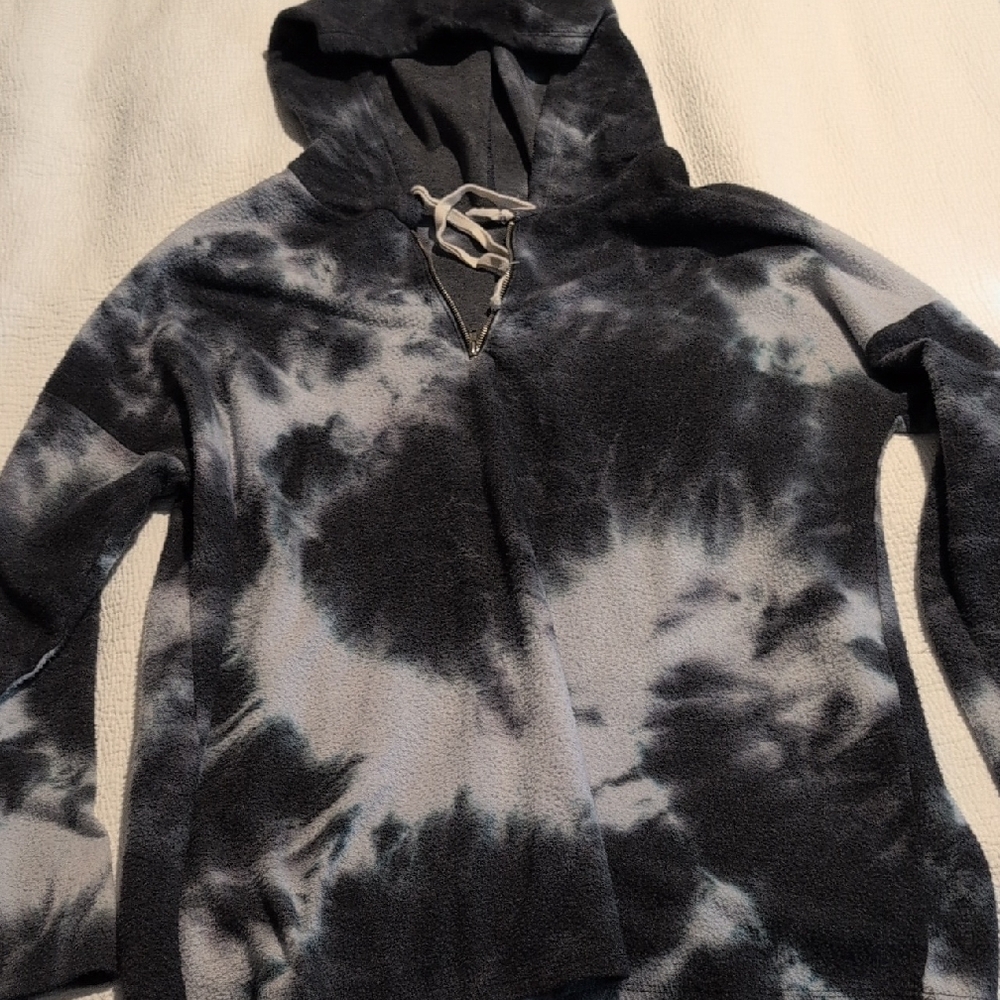 Tie-Dye Hooded Sweatshirt